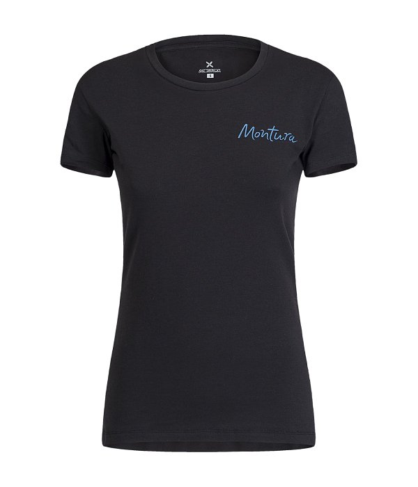 Montura dámské tričko Illusion, černá, M